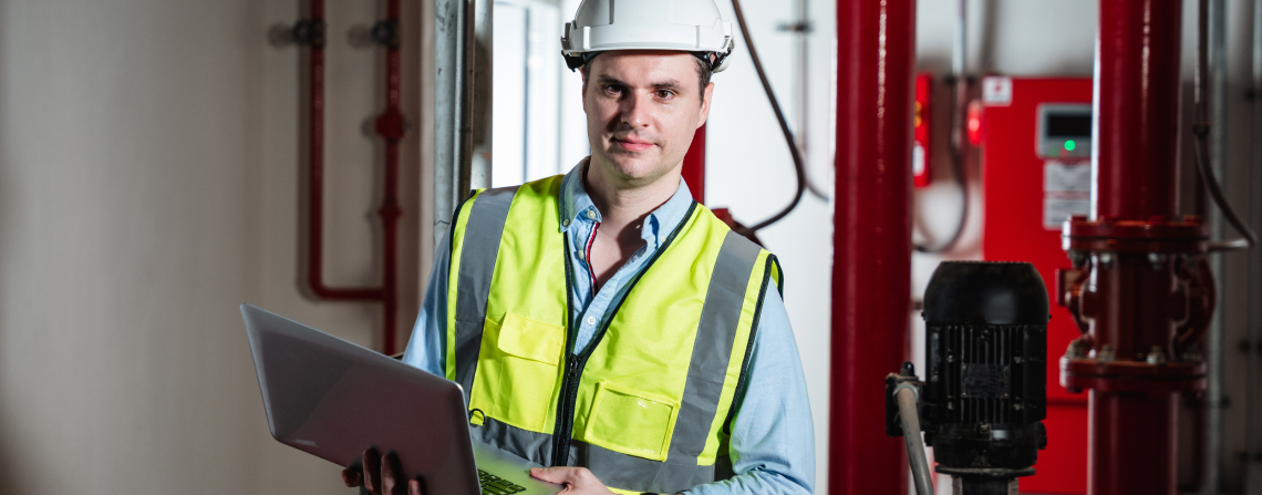 Field research visit at a district heating plant